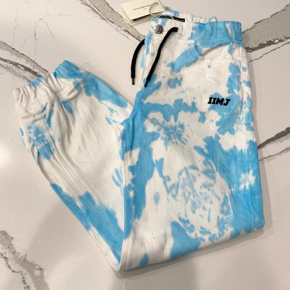 NWT It’s In My Jeans Tie Dye Track Pant Size 7
